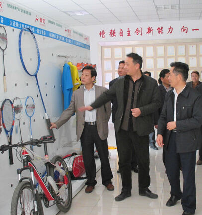 省委督导组到干汊河镇，翰文公司督导群众路线教育实践活动